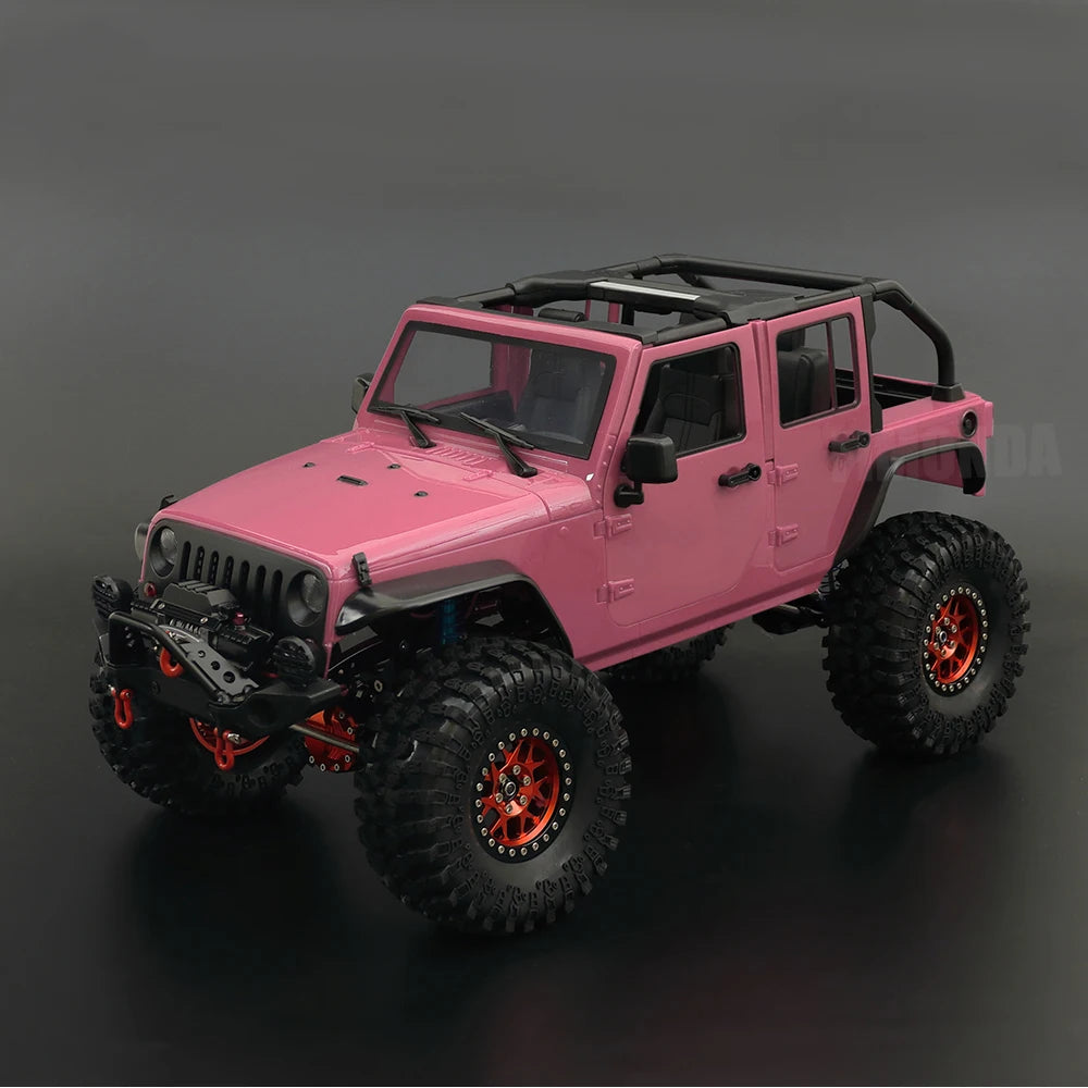 1:10 Scale Convertible Hard Body Kit 313mm Wheelbase for 1/10 RC Crawler Car Axial SCX10 90046 TRX4 Redcat GEN8