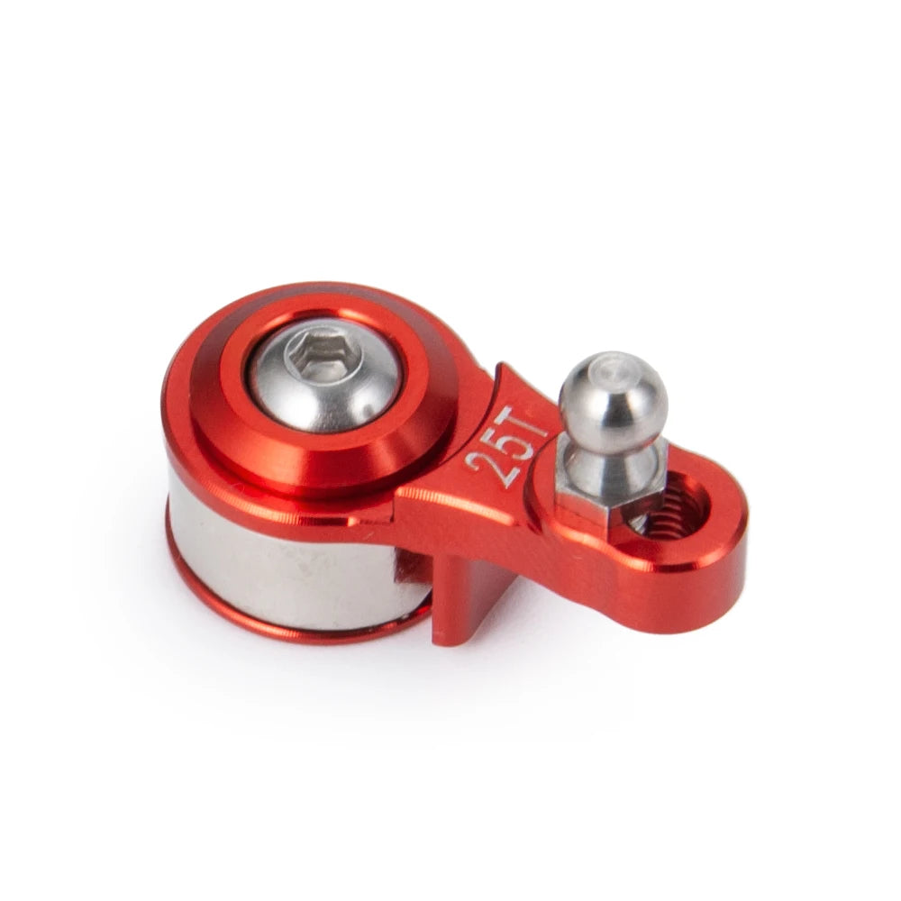 AXSPEED Aluminium Alloy Servo Saver Arm 25T Adjustable for TRX6 TRX4 Bronco Tamiya TT01 1/10 RC Crawler Car
