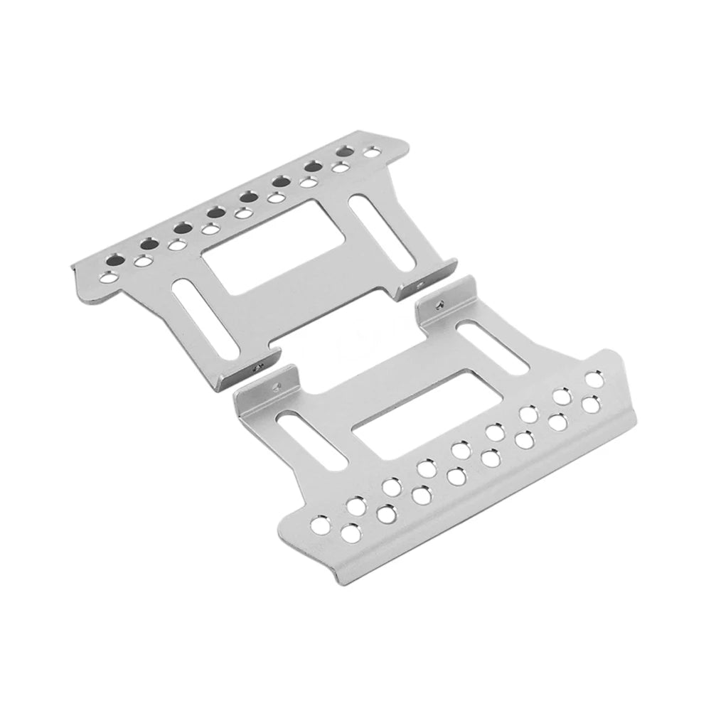 2Pcs Aluminum Alloy SCX10 Rock Slider Side Step for 1/10 RC Car Crawler Axial SCX10ii 90046 90047 Wrangler RC4WD D90 TF2 Upgrade