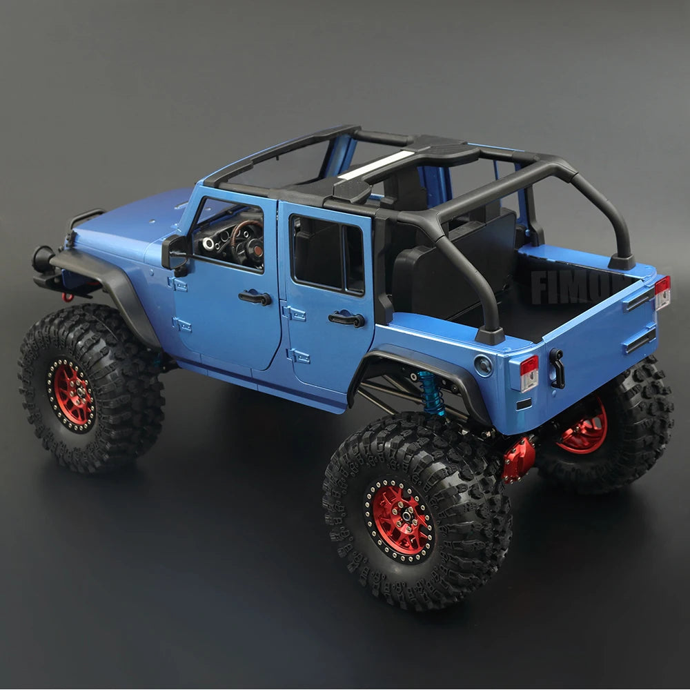 1:10 Scale Convertible Hard Body Kit 313mm Wheelbase for 1/10 RC Crawler Car Axial SCX10 90046 TRX4 Redcat GEN8