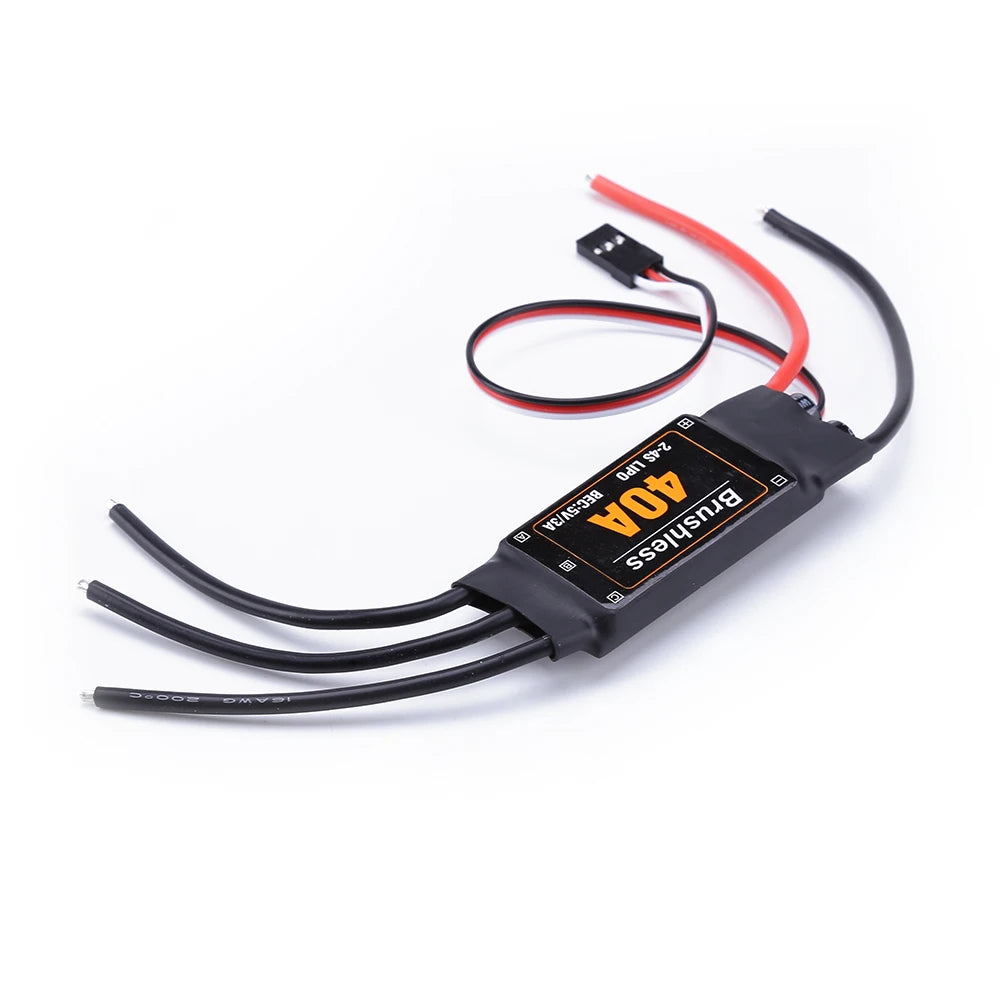 Brushless 40A ESC Speed Controler 2-4S With 5V 3A UBEC RC FPV Quadcopter RC Airplanes Helicopter F450 F550 S500 30A motor XT60