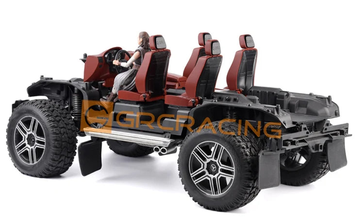 GRC 1/10 Benz Interior Full Set For Traxxas TRX4 G500 TRX6 G63 Body Simulation Upgrade parts accessories  #G161GR G161GY