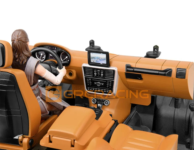 GRC 1/10 Benz Interior Full Set For Traxxas TRX4 G500 TRX6 G63 Body Simulation Upgrade parts accessories  #G161GR G161GY