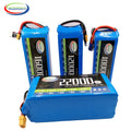 7.4V 11.1V 14.8V 18.5V 22.2V  2S 3S 4S 5S 6S 10000 12000 16000 22000mAh 25C RC LiPo Battery RC Car Agricultural Spraying Drone