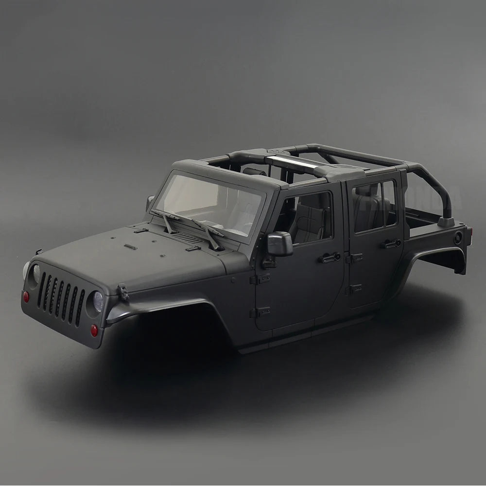 1:10 Scale Convertible Hard Body Kit 313mm Wheelbase for 1/10 RC Crawler Car Axial SCX10 90046 TRX4 Redcat GEN8