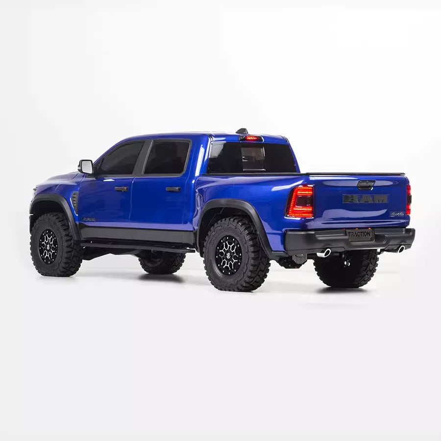 KM Thunder Dodge Tyrannosaurus RAM 1500 Simulation 1/8 Remote Control Electric 4WD Climbing Vehicle Pickup Off road Vehicle
