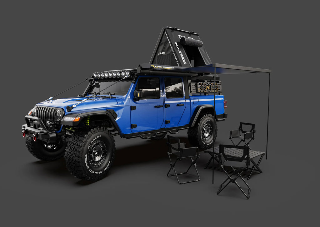 RLAARLO JK07 Pro RC Cars Off-Road 1/7 Scale Electric RC Crawler with Two-Speed Transmission, Model Car Gift for RC Enthusiasts