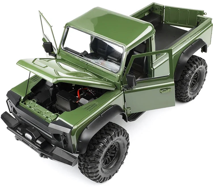TRX-4 Simulation 324mm Wheelbase 2 Doors Pickup Truck Body Shell for 1/10 RC Crawler Car Traxxas TRX4 DEFENDER RD110 Parts