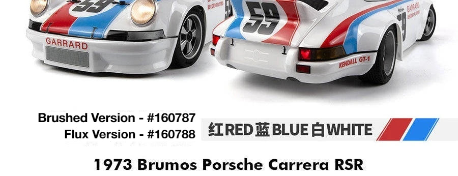 HPI 1:10 SPORT 3 Simulation 1973 Carrera 4WD Brushless Limited Edition Remote Control Electric Drift Car Hobby RC Boy Toy RTR