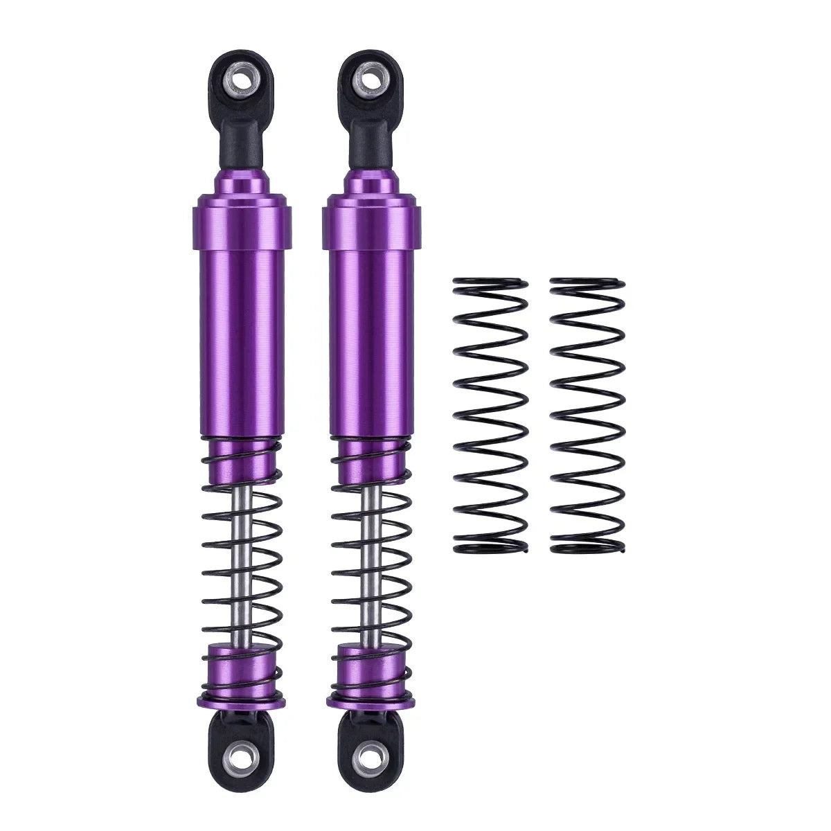 HooCrawler 75mm-115mm Big Bore Shocks with Oil Filled for 1/10 RC Crawler LCG Chassis Cheater Rigs Capra SCX10 TRX4 Gspeed V4