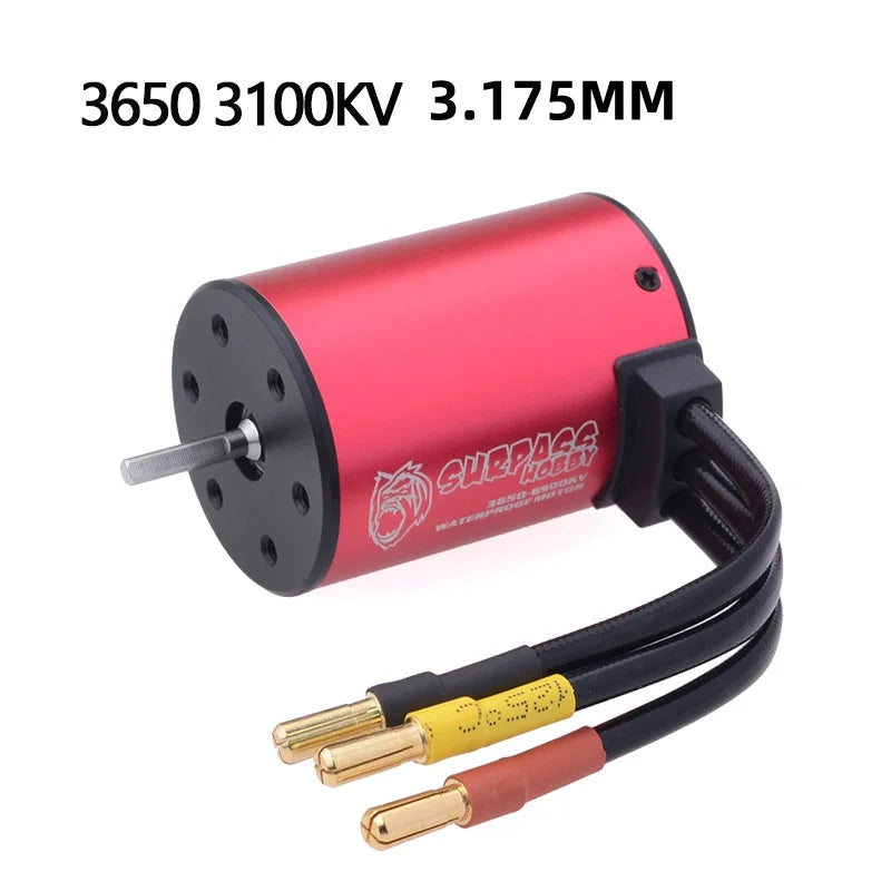 Surpass Hobby Waterproof Brushless Motor KK 3650 3660 3665 3670 3674 for 1/8 1/10 RC Car Racing Off-Road Wltoys MJX hglrc Boat
