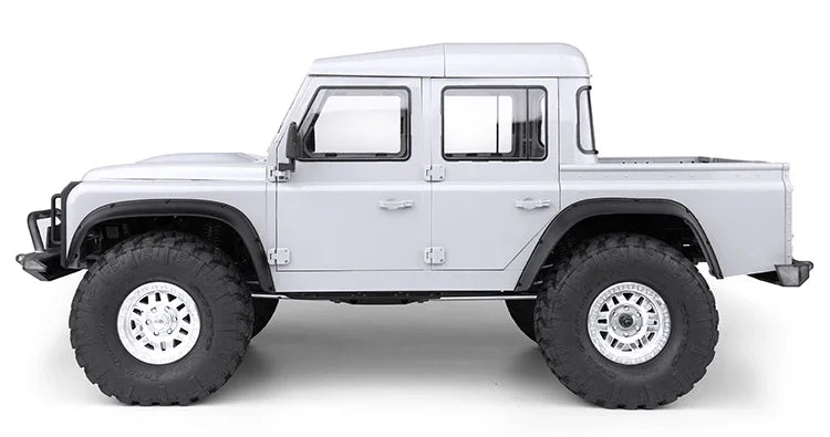 Metal Simulation 4 Doors DIY Pickup Truck Body Shell 313mm Wheelbase for 1/10 RC Crawler Car Traxxas TRX4 Defender RD110 Parts