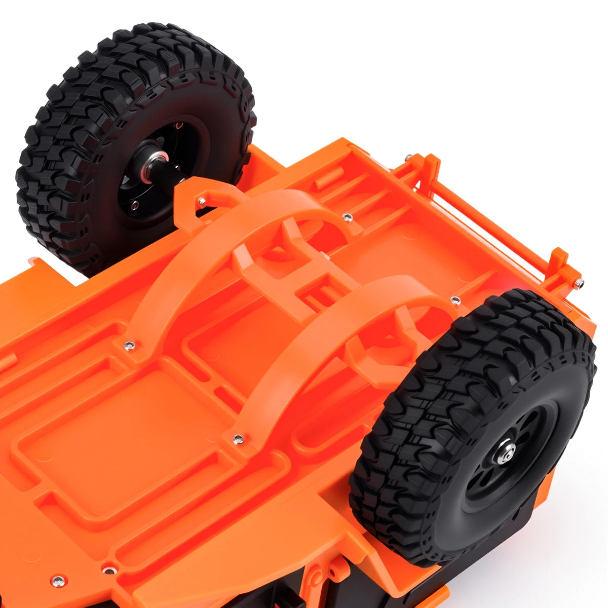 Plastic Off-Road Camping Trailer Motorhome RV Trailers with Stickers for 1/18 1/24 RC Crawler TRX4M SCX24 Decorative Parts