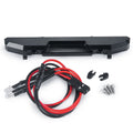 AXSPEED Metal Front/Rear Bumper with Light for Axial SCX24 AXI00002 JEEP Wrangler 1/24 RC Crawler Car Truck Model Upgrade Parts