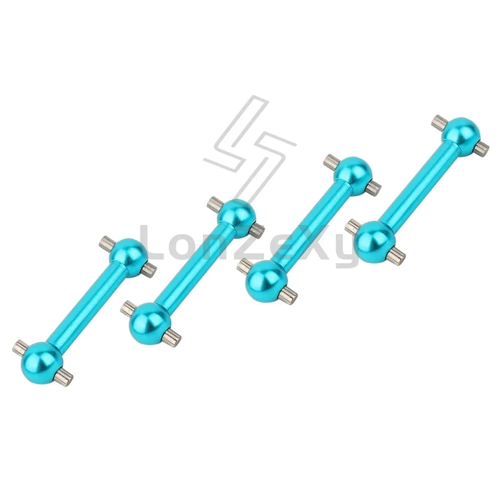 Metal Suspension Arms Steering Knuckle Gearbox Housing Motor Mount CVD Shaft for Tamiya TT01 TT-01 1/10 RC Car Upgrade Parts