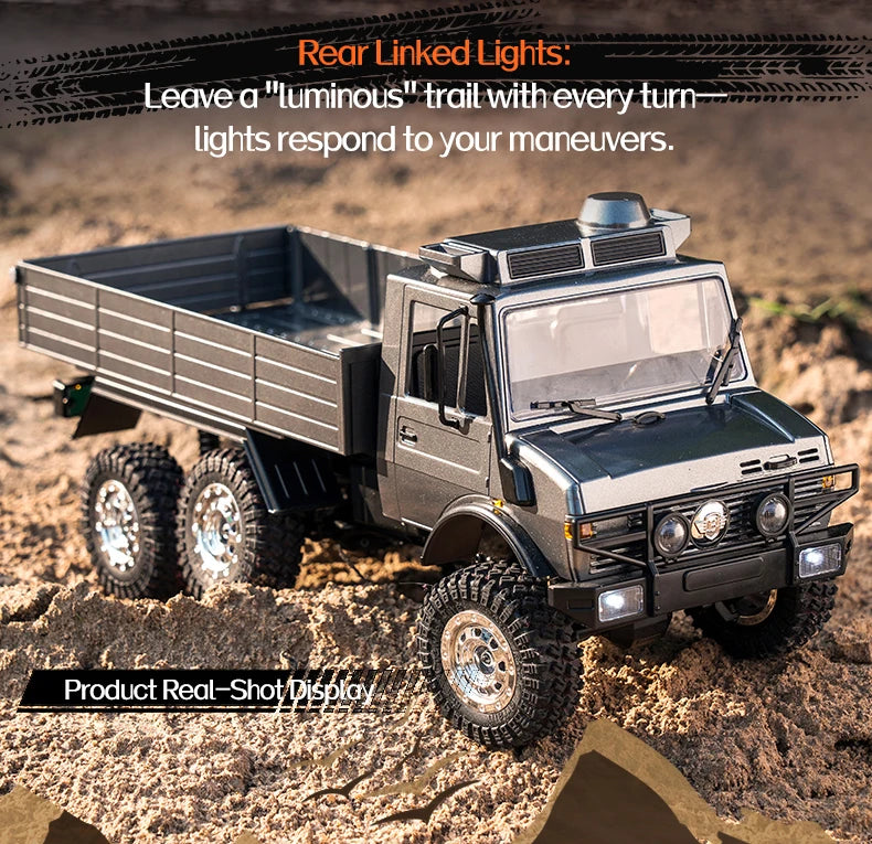 Kid Adult JJRC C8823 1/18 Six-Wheel All-Terrain Off-Road Vehicle Remote Control Car Esc 370 Motor Remote Control Truck Boy Toy