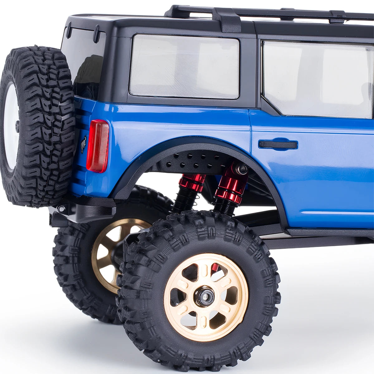 Axial SCX30 Aluminum Shock Absorber Set, 28.5mm with 3 Spring Rates, Full Car Kit for Performance Upgrade
