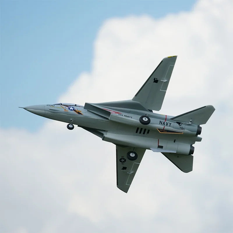 XFly RC Plane F-14 "Tomcat" Dual 40mm Twin Engine Ducted 970mm Wingspan Electric Fighter Fixed Wing Model Christmas Gift Toy