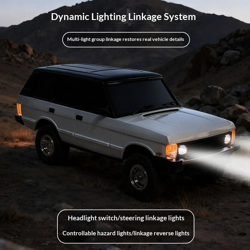 Upgraded RC Car 1/18 Scale LD18401PRO Brushless Motor Metal Transmission 4WD High-Speed Off-Road Vehicle with Remote Control
