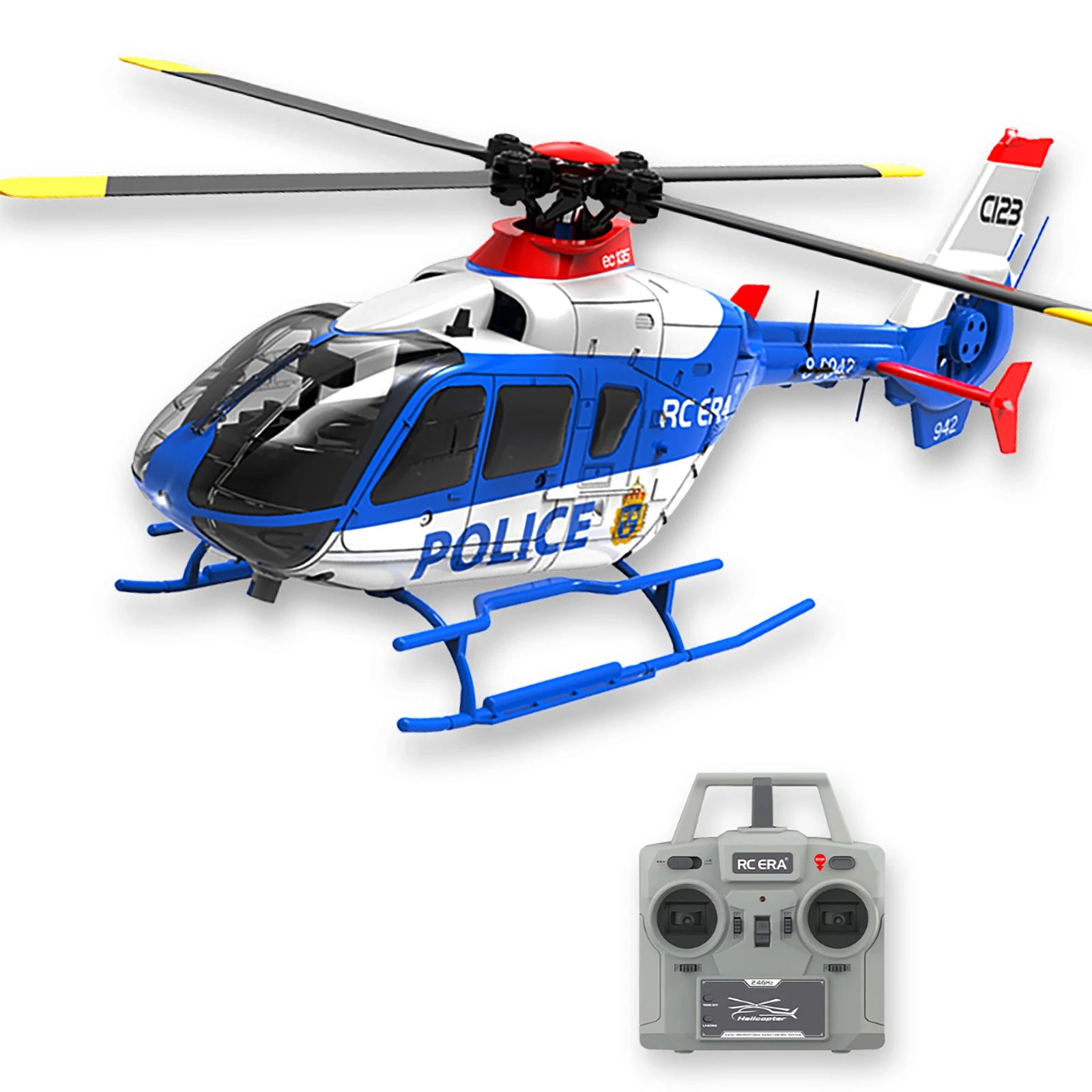 MD500 C189 Remote Control Helicopter Aircraft Add Optical Flow Positioning 6-Axis Gyro Dual Brushless Motors RC Heli for Adults