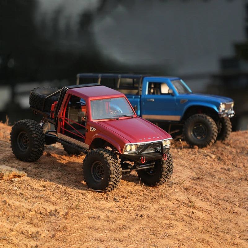 Crossrc Demon Sg4/Sp4 1/10 Rc Car Climbing Car Remote Control Vehicle Simulation Off-Road Vehicle Model Rtr/Kit Model Toy Gift