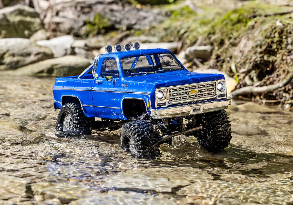 TRAXXAS 1/18 RC Car TRX4M K10 Heightening Crossing Version Of Climbing Car Off-road Vehicle Toys For Adult Kid Gift
