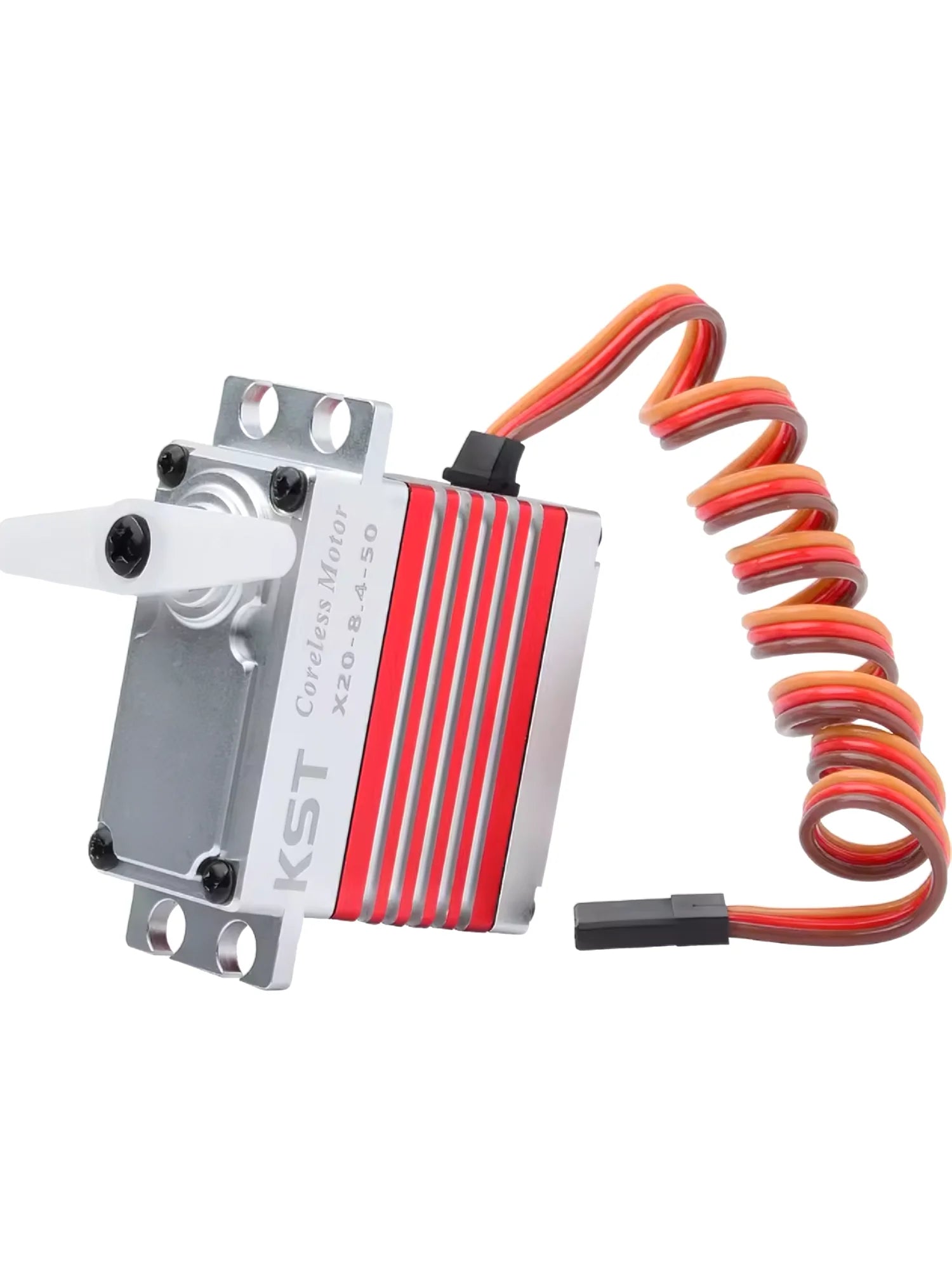 KST X20-8.4-50 V8.0 Brushless Metal Gear Digital Servo 0.15sec 45kg for Large Scale RC Plane 1/8 1/10 On-road Off-road RC Car