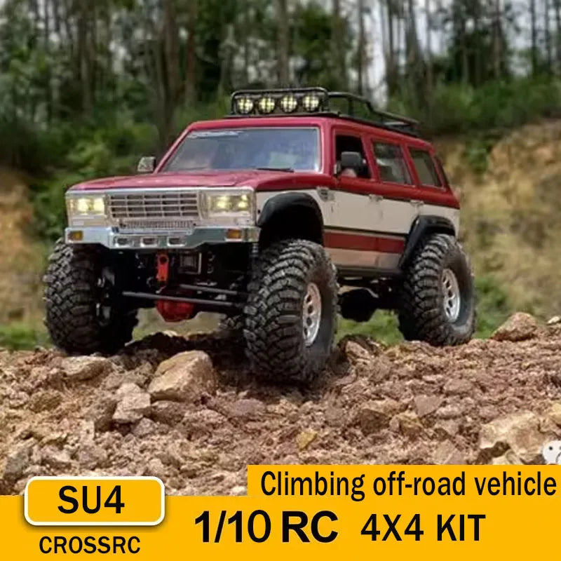 CROSSRC SU4 4WD 4X4 KIT 1/10 RC Electric Remote Control Model Car Crawler Adult Children's Toys