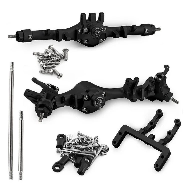 F10T CNC Aluminum Axle Set for Axial SCX10 II SCX10 III VS4-10  10.2 Complete Upgrade Axles Assembly for RC Crawler Truck Parts