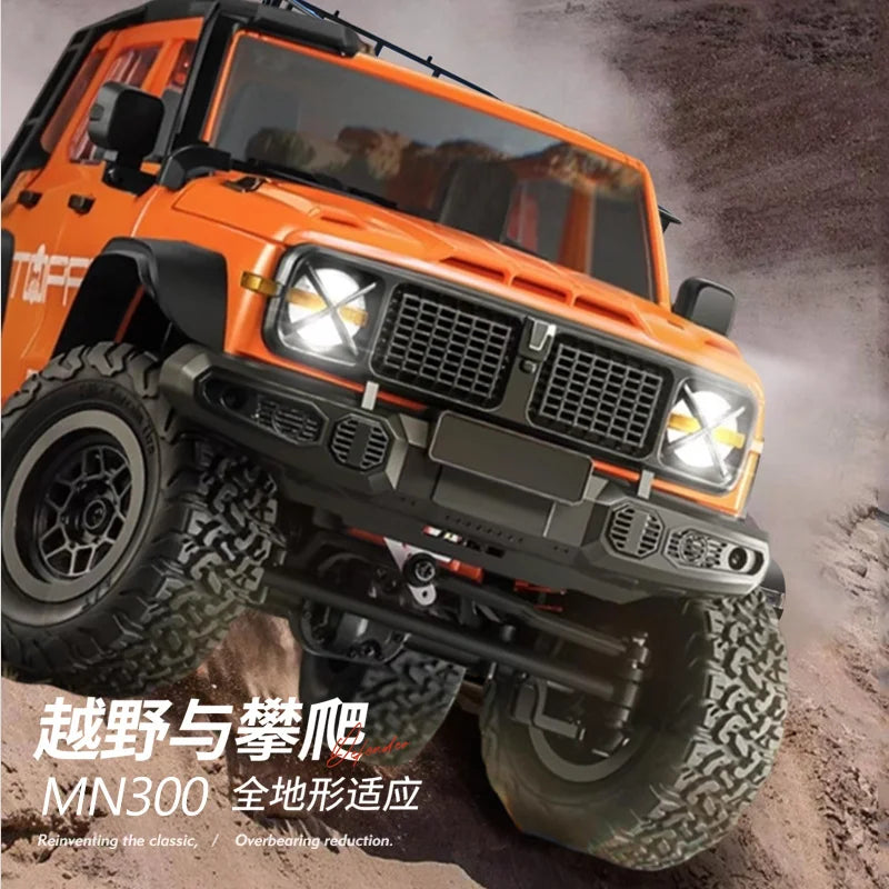 NEW MN300 Four-Wheel Drive Adult 1:12 RC Climbing Car Tank 300 Full Scale Remote Control Off-Road Car RTR Model Toy Boy Gift