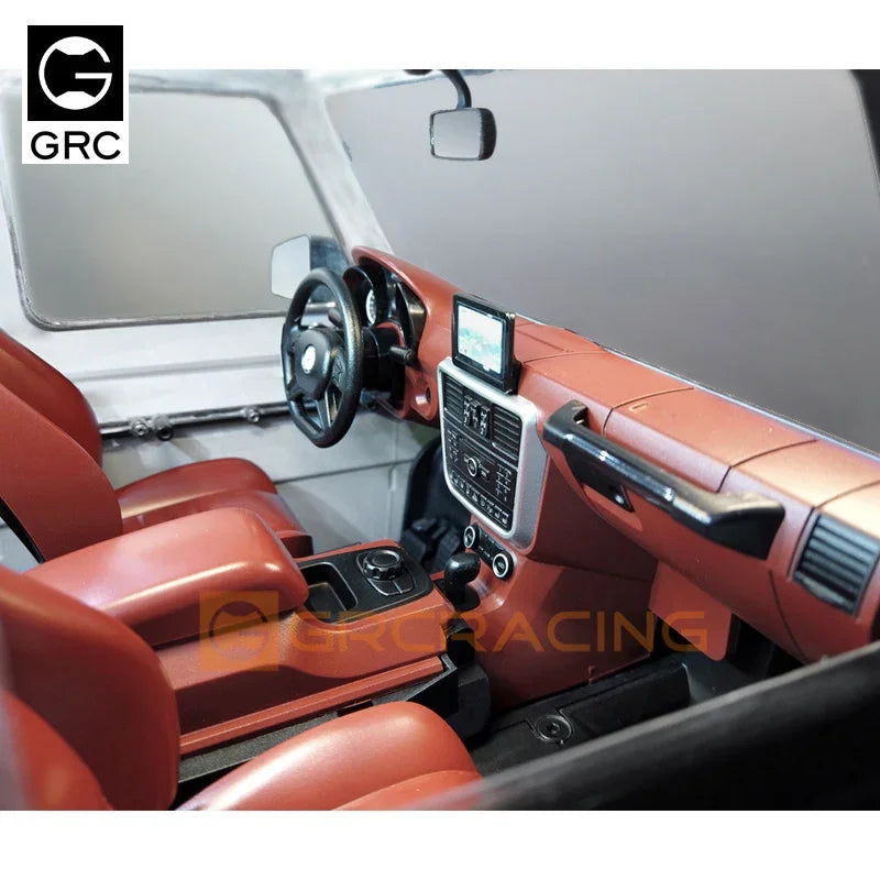 GRC 1/10 Benz Interior Full Set For Traxxas TRX4 G500 TRX6 G63 Body Simulation Upgrade parts accessories  #G161GR G161GY