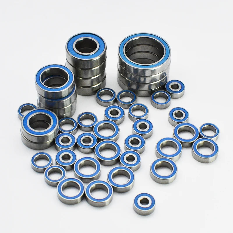 10 pcs Rubber Sealed Miniature Ball Bearings 2x6x3 5x10x4 5x10x4 5x11x4 6x12x4 12x18x4mm Bearing Kit