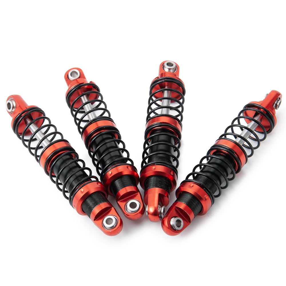 AXSPEED Metal Shock Absorber Oil Damper 75/85/95/105/115/125mm for 1:10 RC Crawler Car Axial SCX10 CC01 Wraith TRX4 TRX6 D90
