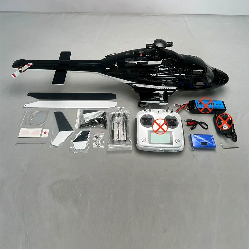 ROBAN Yuebang 470airwol Flying Wolf Simulation Helicopter Model RTF Hand to Hand Flight One Click Return GPS Hover Return