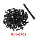 INJORA M2 M2.5 M3 Steel Scale Beadlock Ring Screws 1.9 2.2 Wheel Rims for 1/10 RC Crawler Car TRX4 Axial SCX10 AXI03007 VS4-10