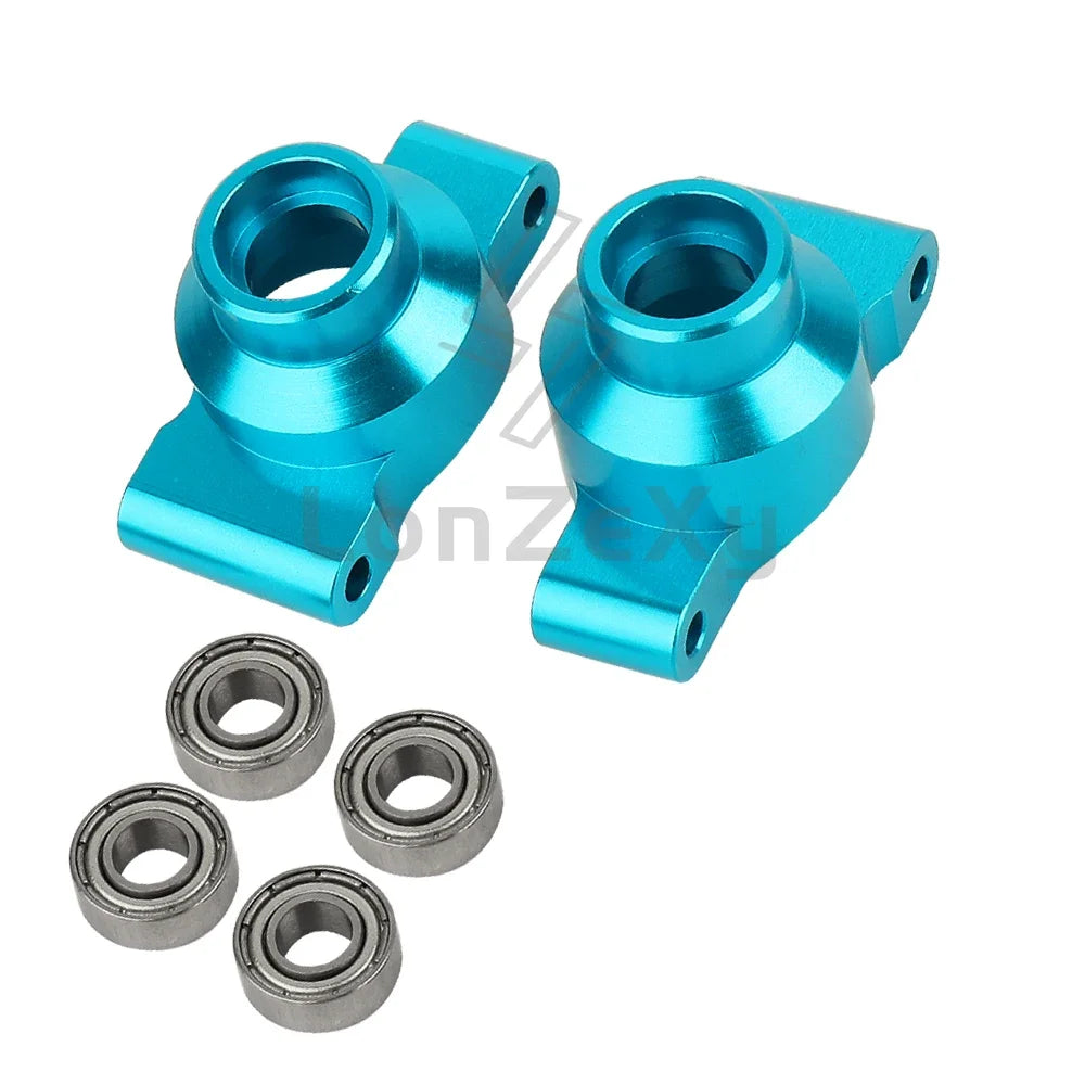 Metal Suspension Arms Steering Knuckle Gearbox Housing Motor Mount CVD Shaft for Tamiya TT01 TT-01 1/10 RC Car Upgrade Parts