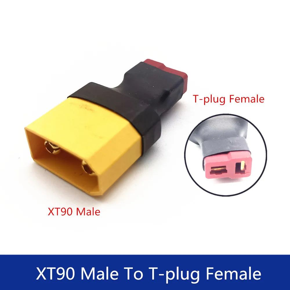 Adapter XT30 XT60 XT90 TRX T Plug Deans EC5 EC3 Female to Male HXT 4MM Connectors Plug RC Lipo Battery Control Parts DIY
