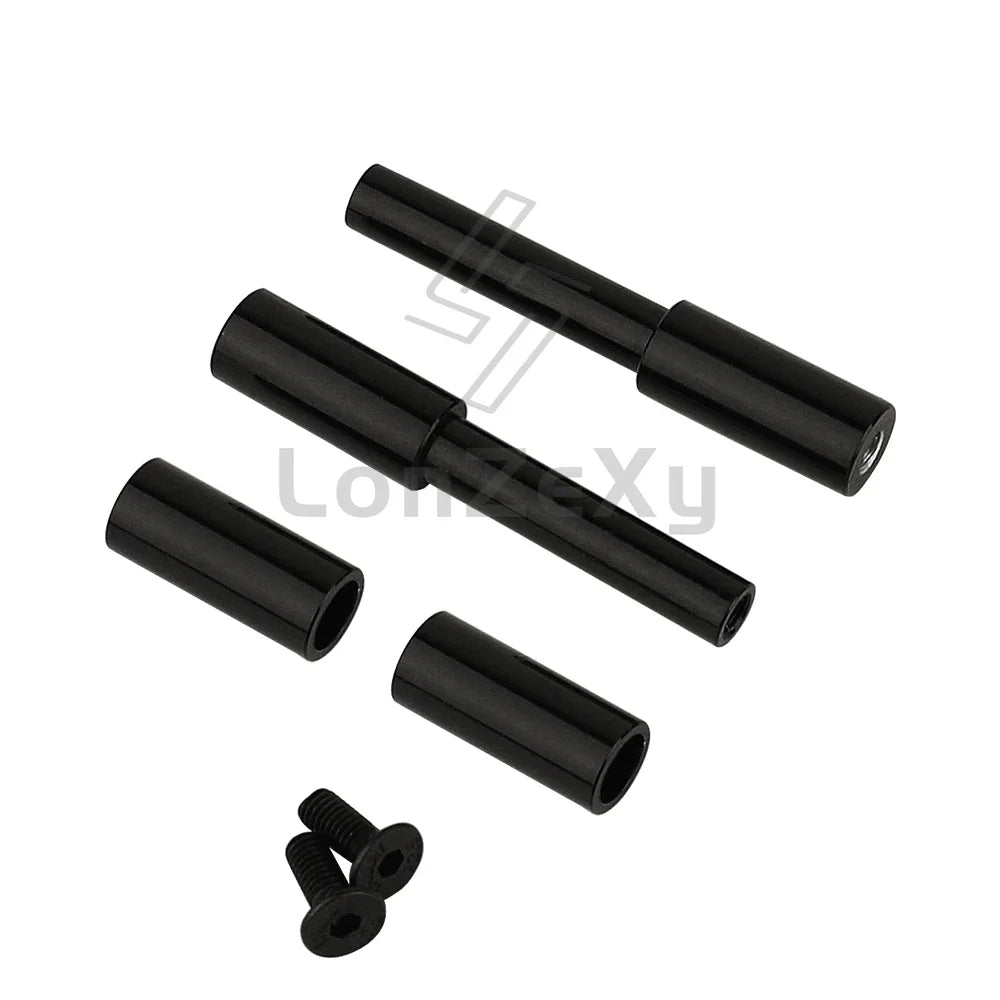 Metal Suspension Arms Steering Knuckle Gearbox Housing Motor Mount CVD Shaft for Tamiya TT01 TT-01 1/10 RC Car Upgrade Parts