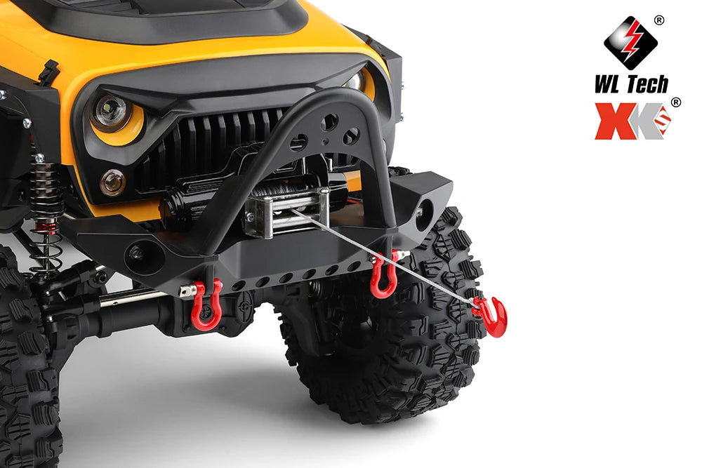 WLtoys 104026 1/10 Professional RC Car Off Road 4x4 2.4G 4WD Remote Control Cars 45 Minutes Working Time Climbing Car Adult Toy
