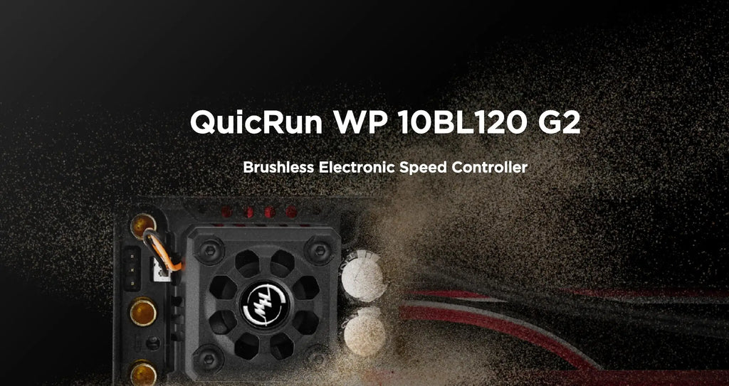 HobbyWing QuicRun WP 10BL120 G2 120A Waterproof Sensorless Brushless ESC Speed Controller 3652 3660 G2 Motor for 1/10 RC Cars