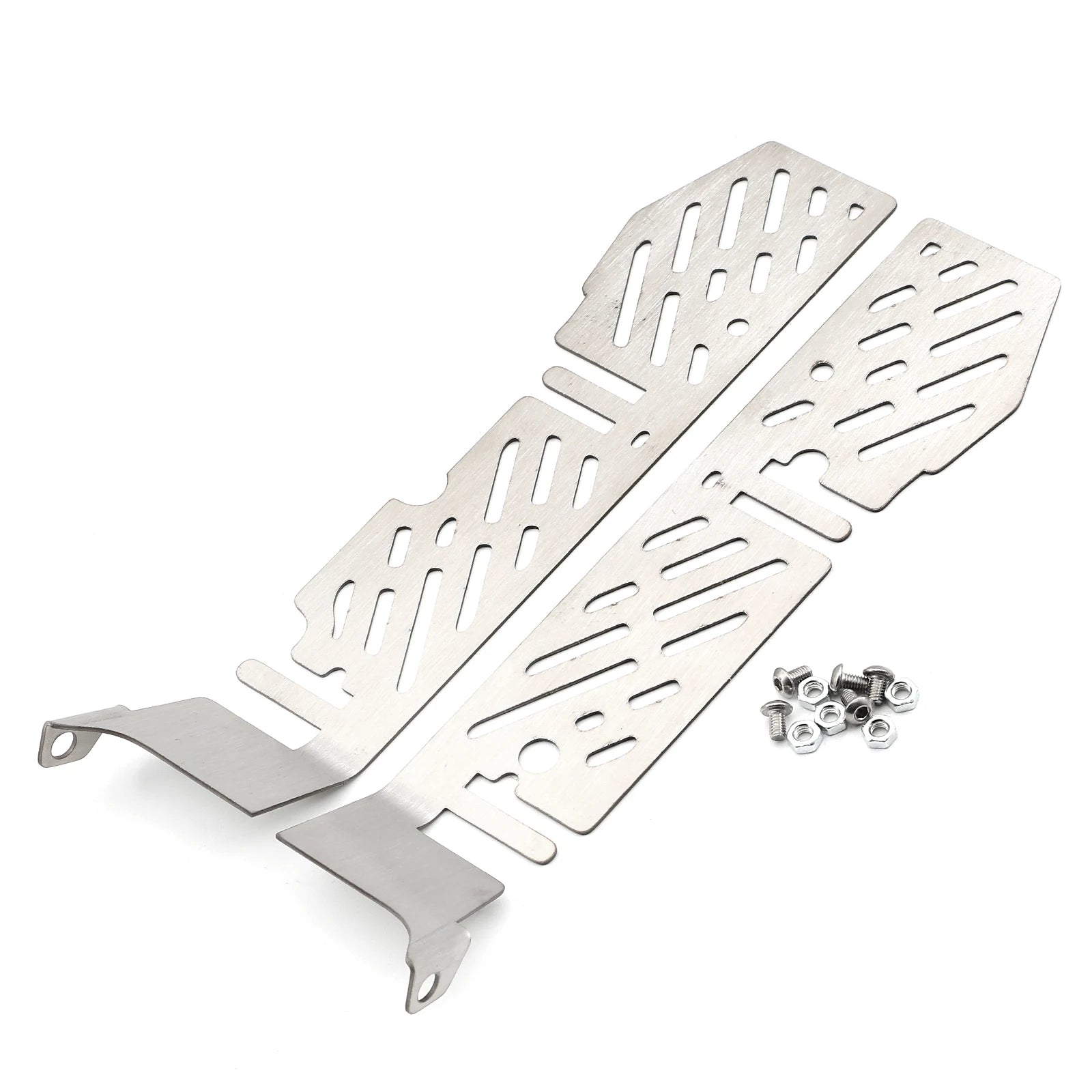 1/10 RC Crawler TRX - 4 Upgrade! Heavy - Duty Stainless Steel Chassis Armor Protection Anti - Skid Plate