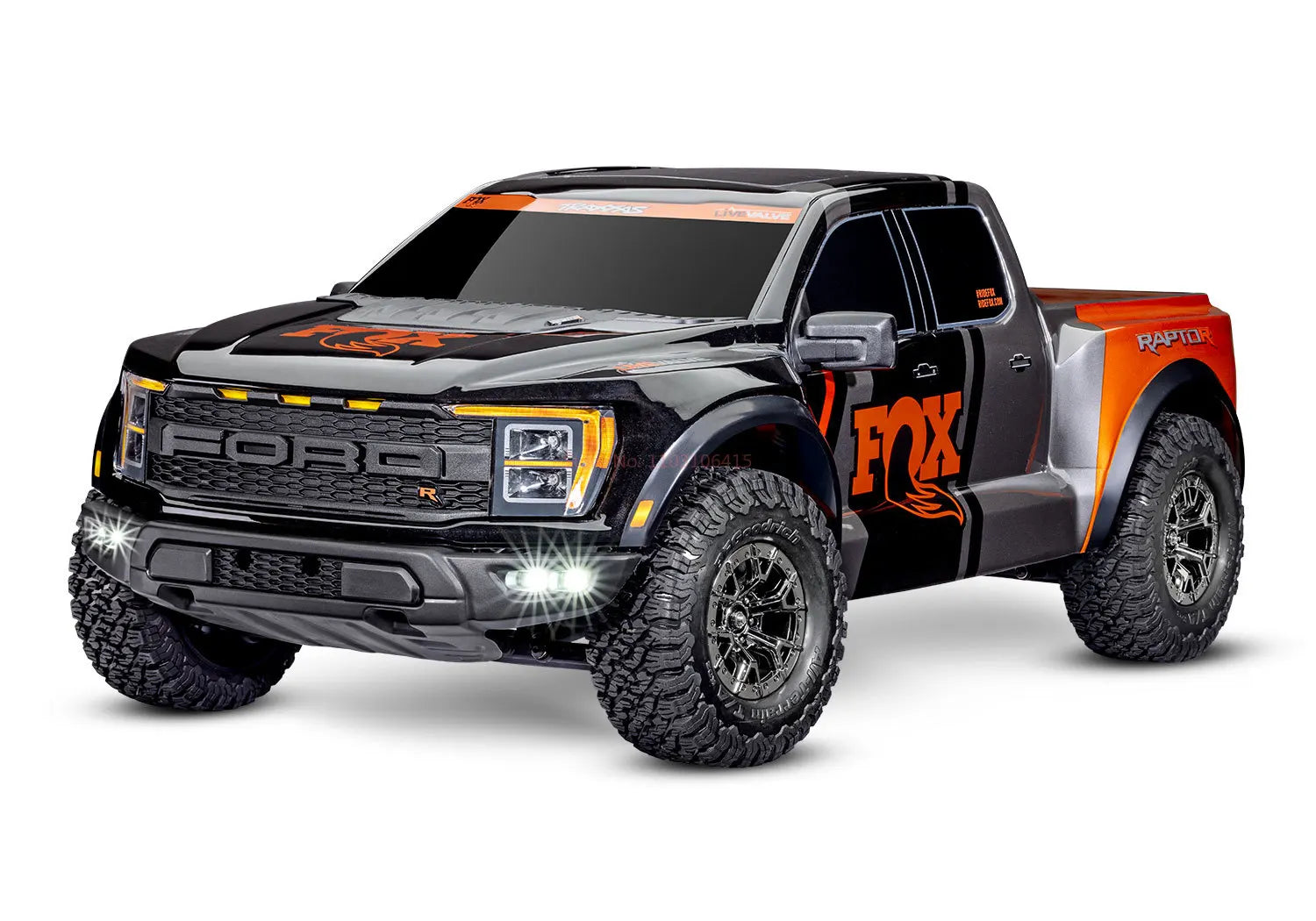 Traxxas 1:10 Raptor R 4*4 F150 Ultimate Four-Wheel Drive Brushless Short Card Remote Control Off-Road Vehicle Desert Short Card