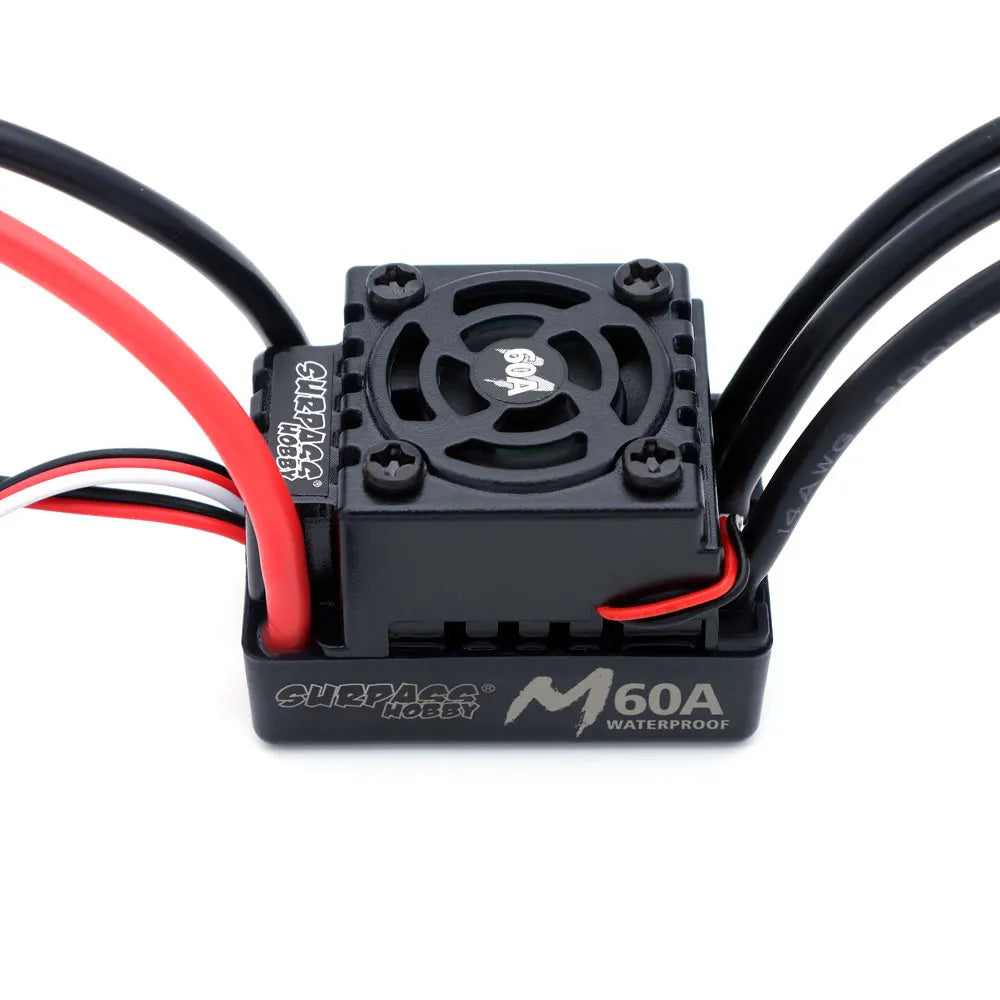 SURPASS HOBBY M540 M3650 M3660 Combo Waterproof Brushless Motor 3500/4200KV w/M45A/60A ESC for 1/10 1/12 RC Car Traxxas Off-Road