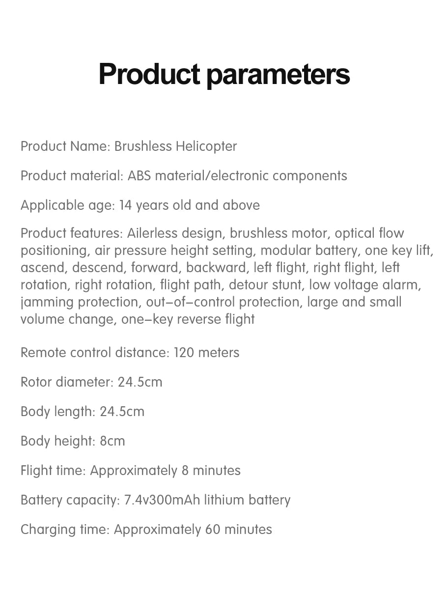 K200 UH-60 Simulation Black-Hawkk 6CH RC Helicopter 2.4G Aerobatic Remote Control  Altitude Hold & Optical Flow Positioning RTF