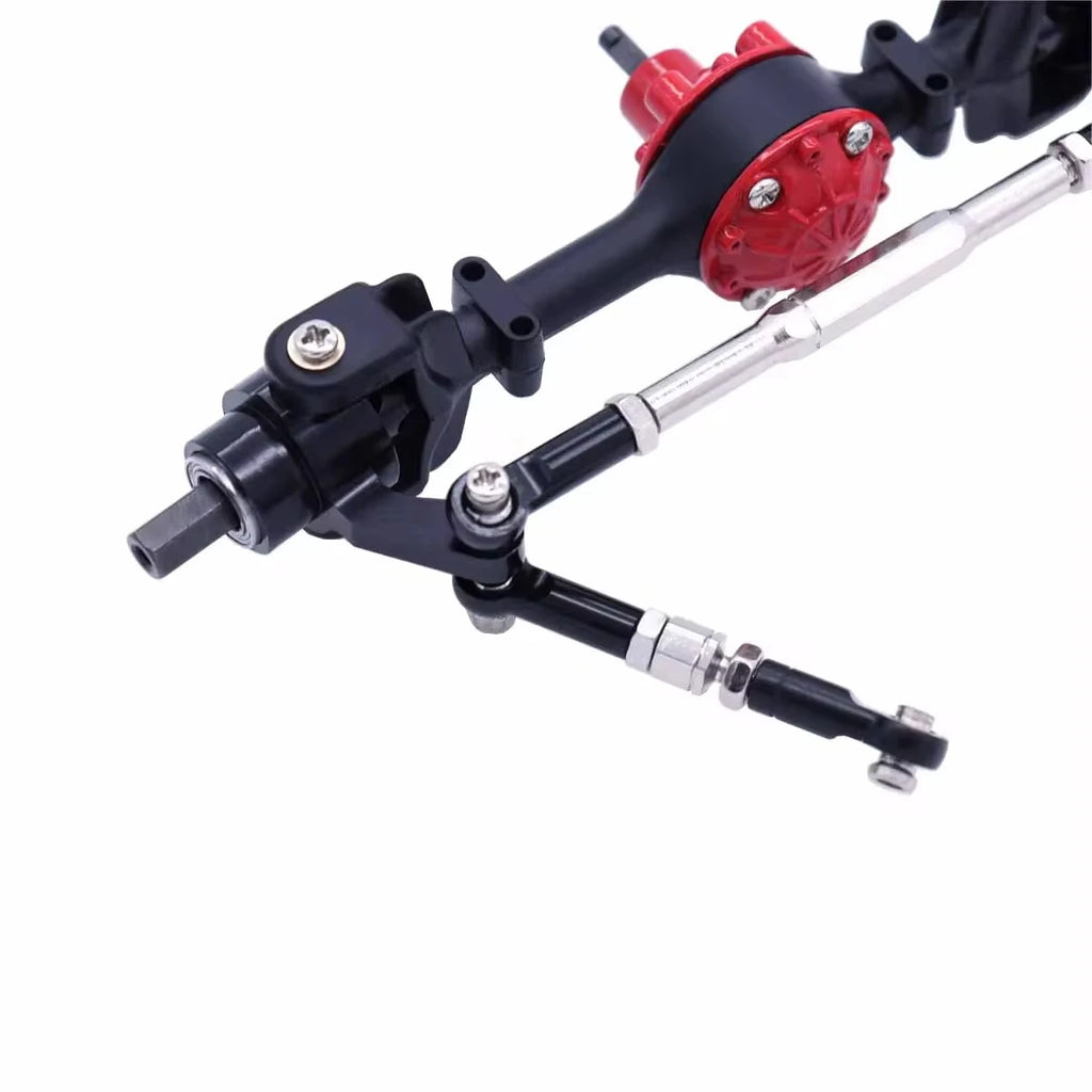 WPL C14 C24 C34 C44 C54 B14 B24 Metal Front Rear Axle and Drive Shaft Set 1/16 RC Car Upgrade Parts Accessories
