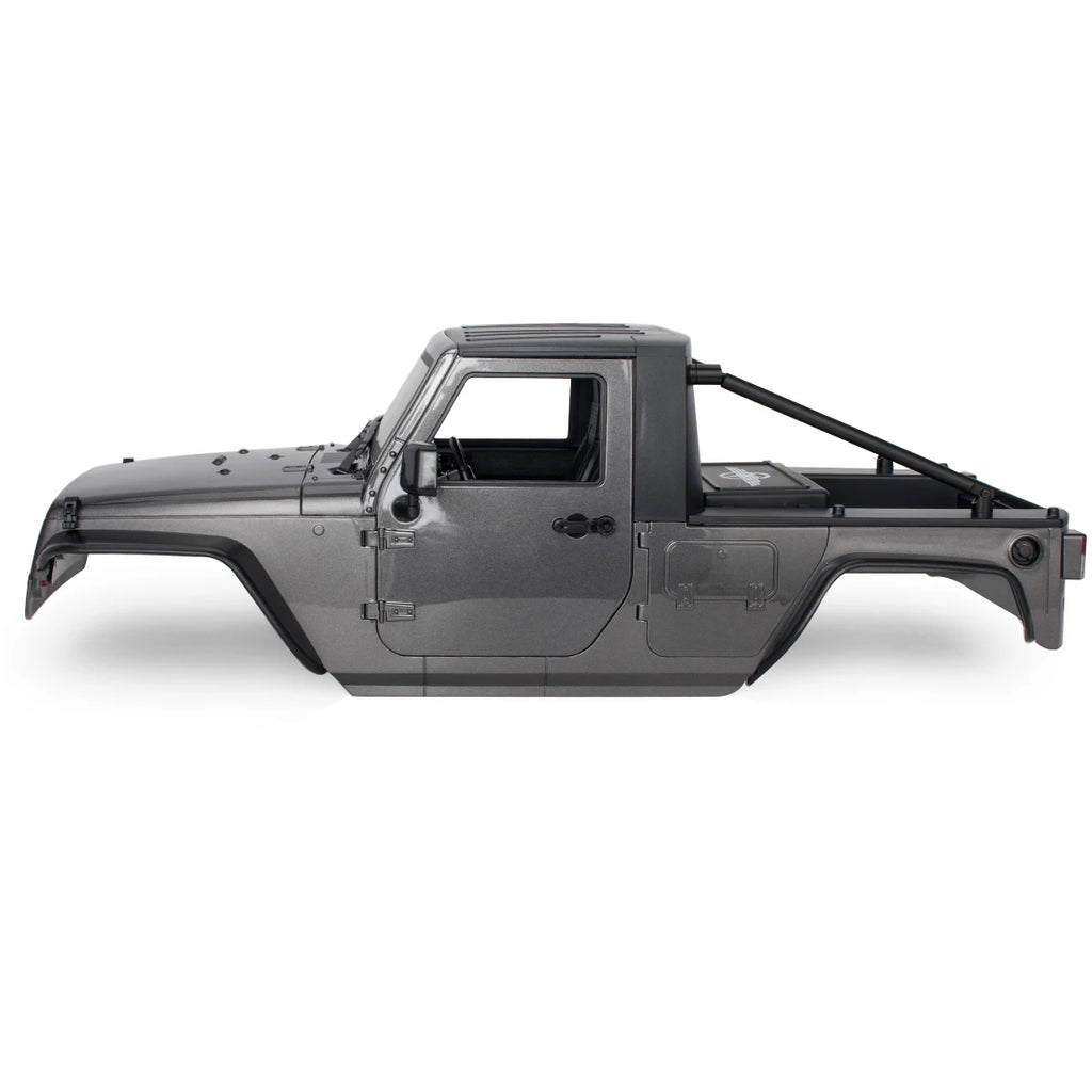 313mm 12.3in Wheelbase Hard Plastic Pickup Body Shell Unassembled Kit for 1/10 RC Crawler Car Axial SCX10 90046 Jeep Wrangler