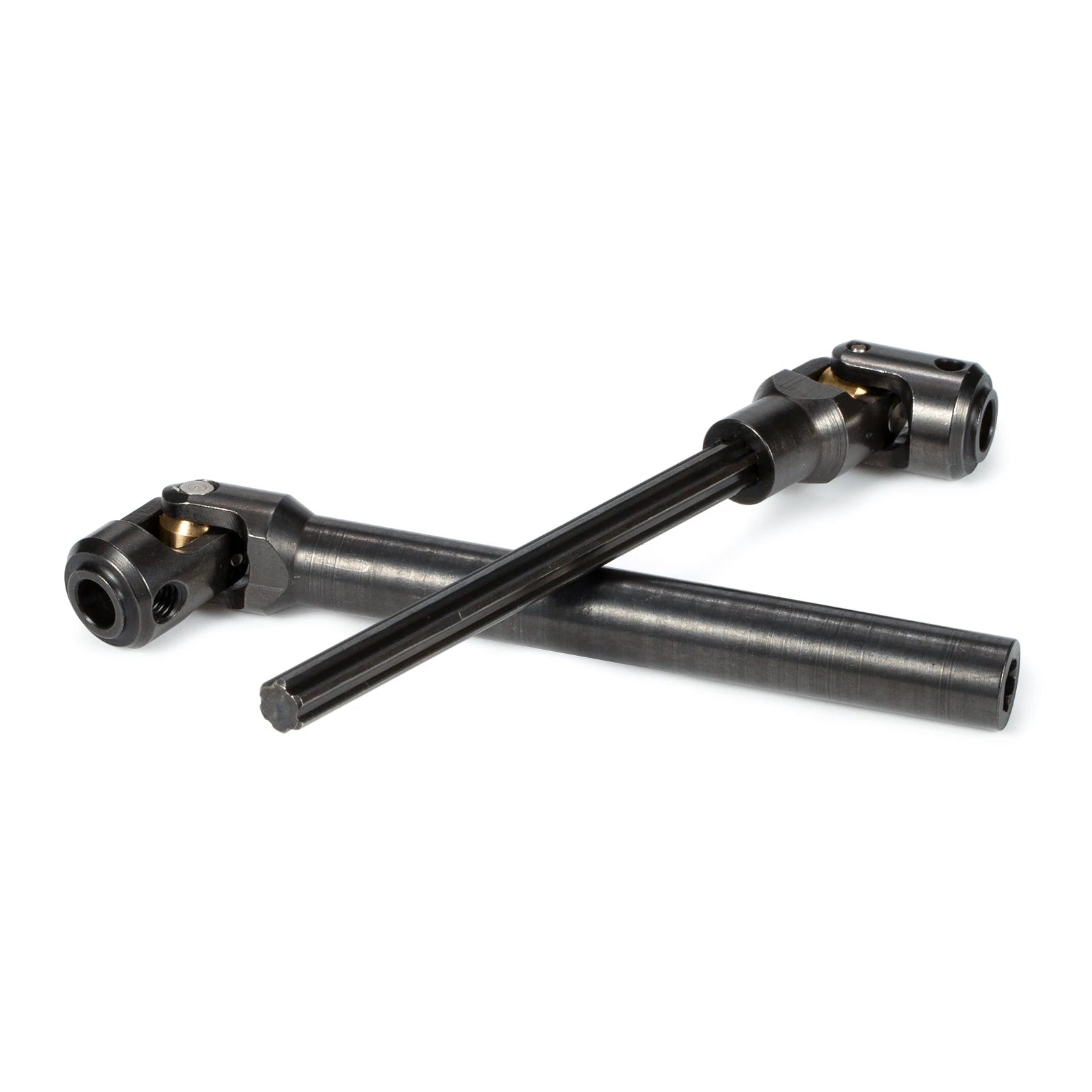 Hardened Steel Driveshaft Heavy-Duty RC Car Drive Shaft for 1/10 RC Crawler SCX10 II III Pro Wraith Capra RR10 TRX4 Element LCG