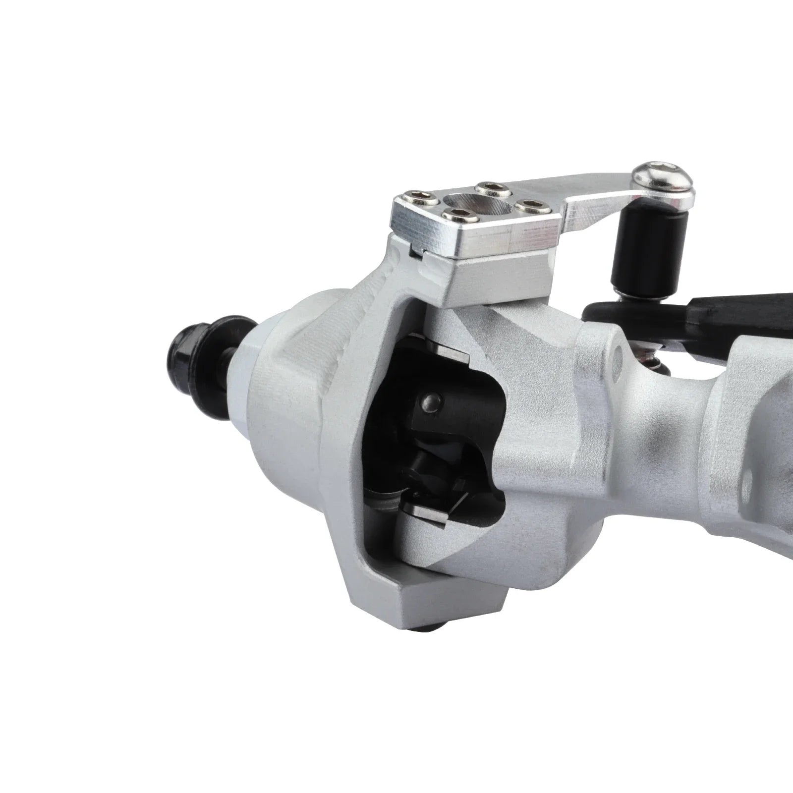 Machined Aluminum One Piece Construction Offset Straight Axle Set for 1/10 RC Crawler Axial SCX10 II VS4-10 Rock Trucks Parts