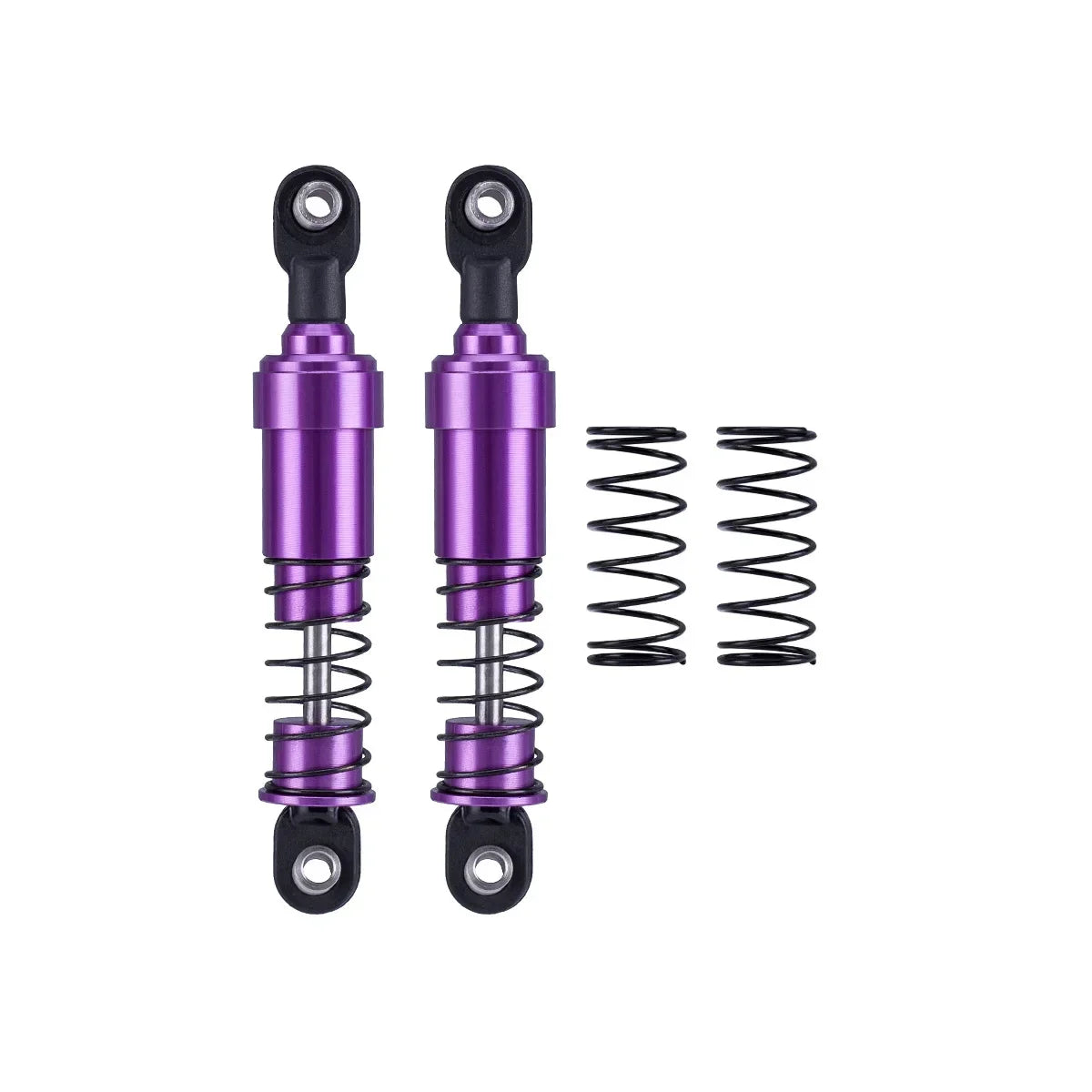 HooCrawler 75mm-115mm Big Bore Shocks with Oil Filled for 1/10 RC Crawler LCG Chassis Cheater Rigs Capra SCX10 TRX4 Gspeed V4