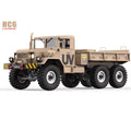 CROSS HC6 M35 Style 6X6 RC Car Military Truck Electric Remote Control Hard Shell Off Road Rock Crawler Dual Speed Model Vehicle